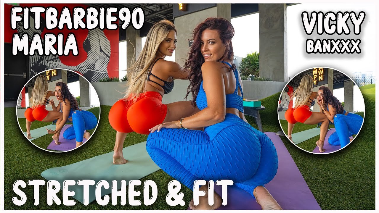 Get Big Booty Faster Stretched & Fit with Fit Barbie Wild Fan Encounters Intense Routine