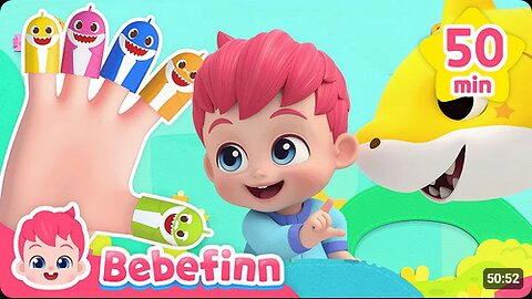 BEST Good Morning Baby Shark and Dinosaurs! ㅣBebefinn Song CompilationㅣNursery Rhymes for Kids