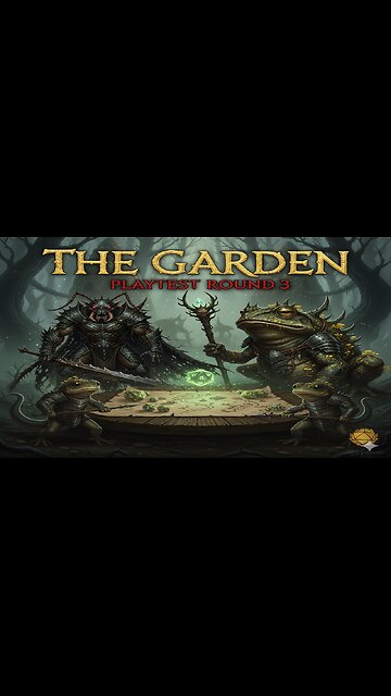 TOGG - The Garden: Round 3 Playtesting (our very own #TTRPG game system)