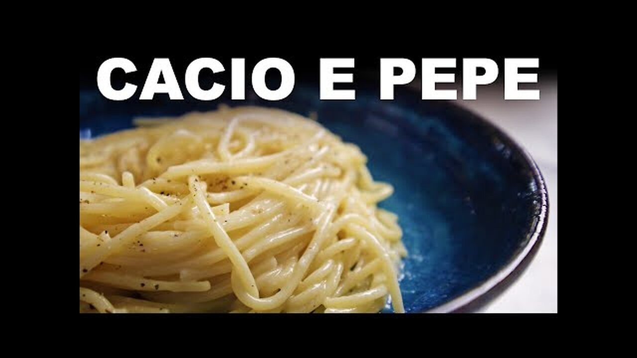 A trick for smooth cacio e pepe