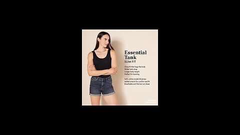 Women's Slim-Fit Tank Top