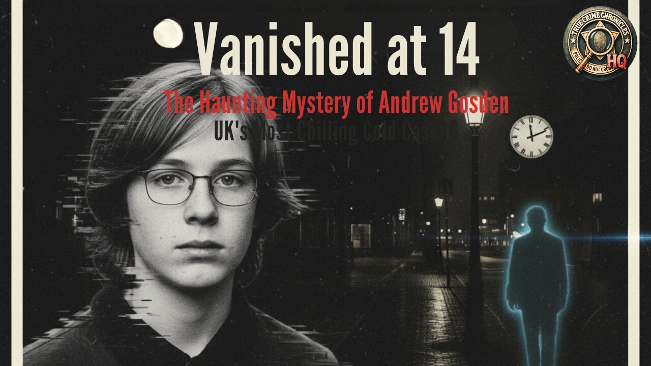 🕵️ Vanished at 14: The Haunting Mystery of Andrew Gosden 🔎 | UK’s Most Chilling Cold Case