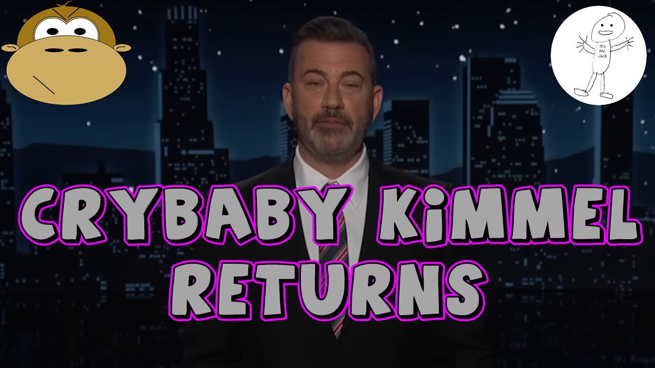 Kimmel Returns, Keeps Lying - Monkey in the Morning