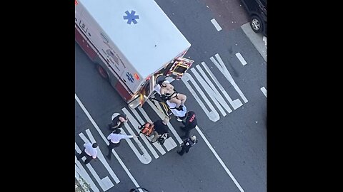 Video captures the moments immediately after the National Guard shooting in DC,