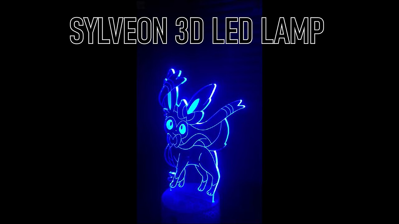 Sylveon 3D LED Lamp
