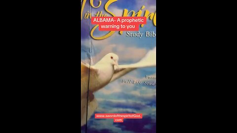 Prophetic warning to Alabama