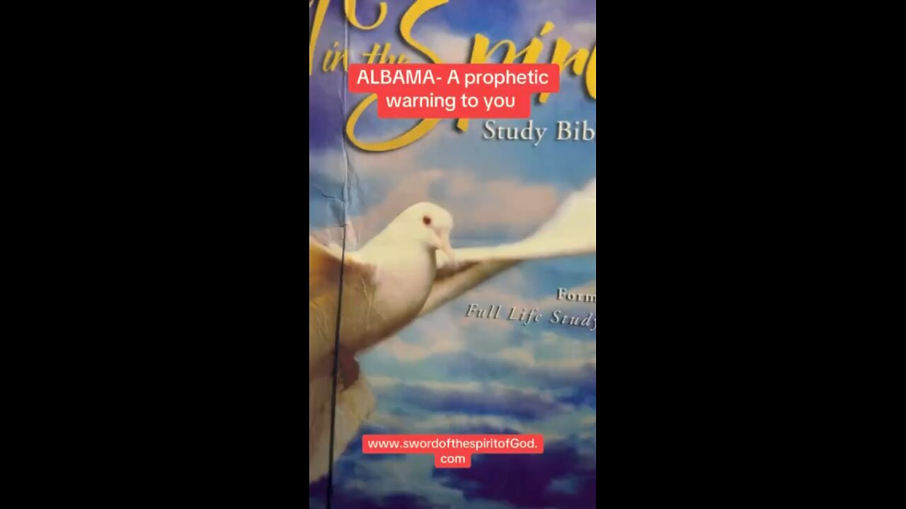 Prophetic warning to Alabama