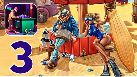 Street Dude - Homeless Empire - Gameplay Walkthrough Part 3 - Beach Fun (iOS, Android)