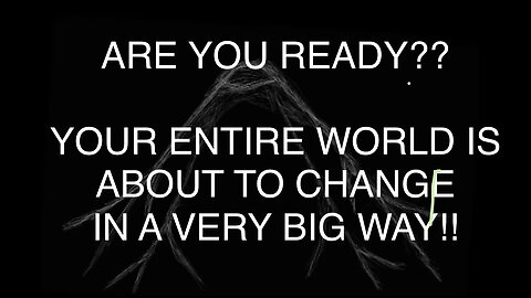 EVERYTHING IS LEADING UP TO THE MOMENT WHERE THE UNSEEN BECOMES SEEN!.. ITS TIME!!