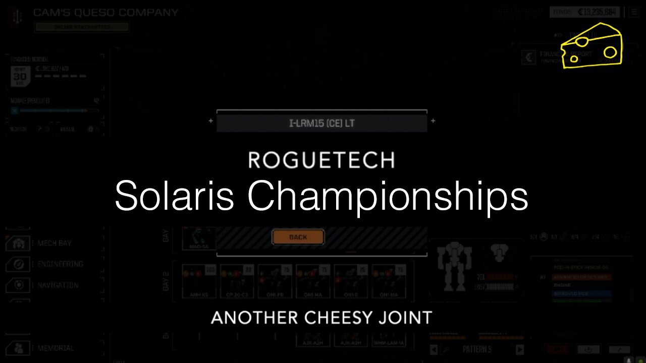 Roguetech: Mission - Solaris Championship