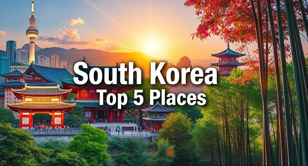 5 Amazing Places To Visit in South Korea - Travel Video