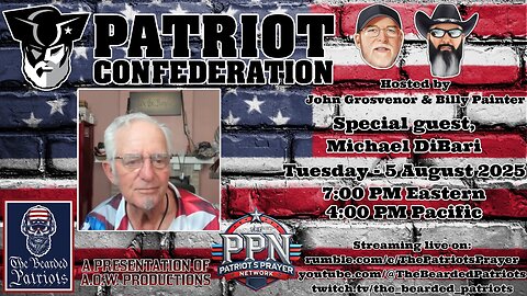 Patriot Confederation - Michael DiBari Interview (August 5, 2025)