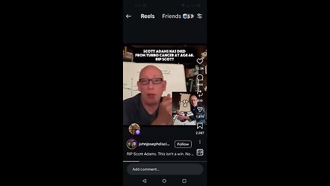 Scott Adams Dies of "Turbo Cancer"