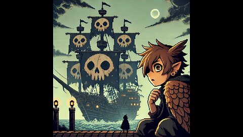 Owlboy - Part 3 - Stalking A Pirate Air Ship!