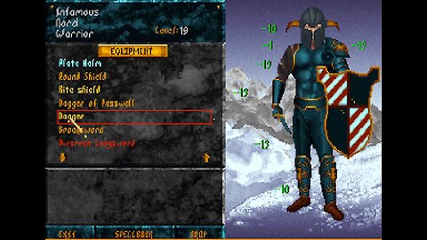 The Elder Scrolls 1: Arena (In The Temple Of Agmanus)