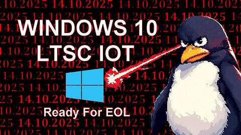 Windows 10 LTSC IOT : Ready For EOL (Including Partition Saga)
