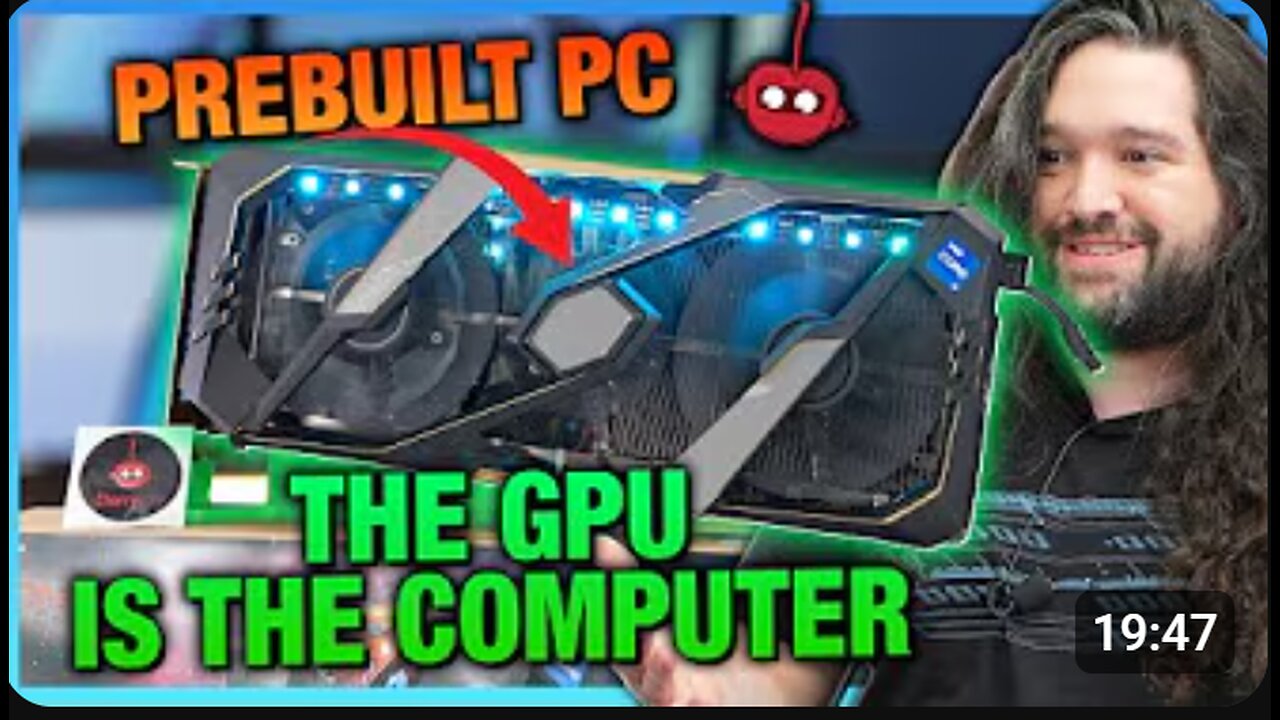 🚀🎮 Pre-Built PC INSIDE a Video Card?! 🔥 CherryTree’s RTX 5027 POS Custom Mod EXPLAINED! 💻✨