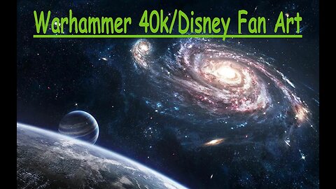 Warhammer 40k / Disney Jasmine Fan Art