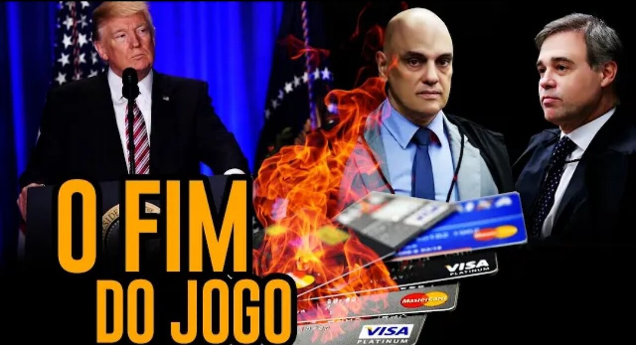 🚨 Plano FALHOU: Moraes sem cartão, sem saída e cercado por sanções