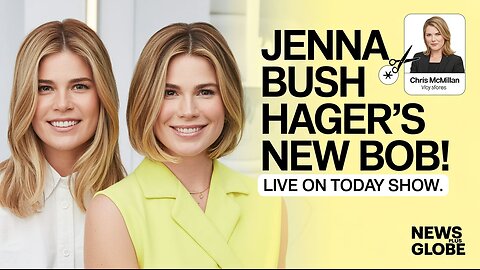 Jenna Bush Hager’s Stunning New Bob Haircut Goes Viral | Today Show Transformation 2025