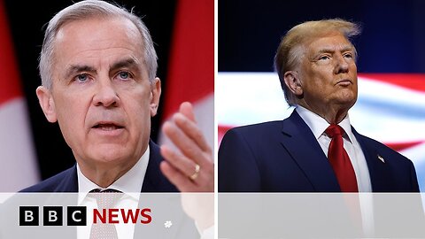 Canadian PM Carney to meet Trump for first time to discuss tariffs | BBC News