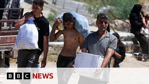 US-backed GHF aid group extends closure of Gaza sites | BBC News