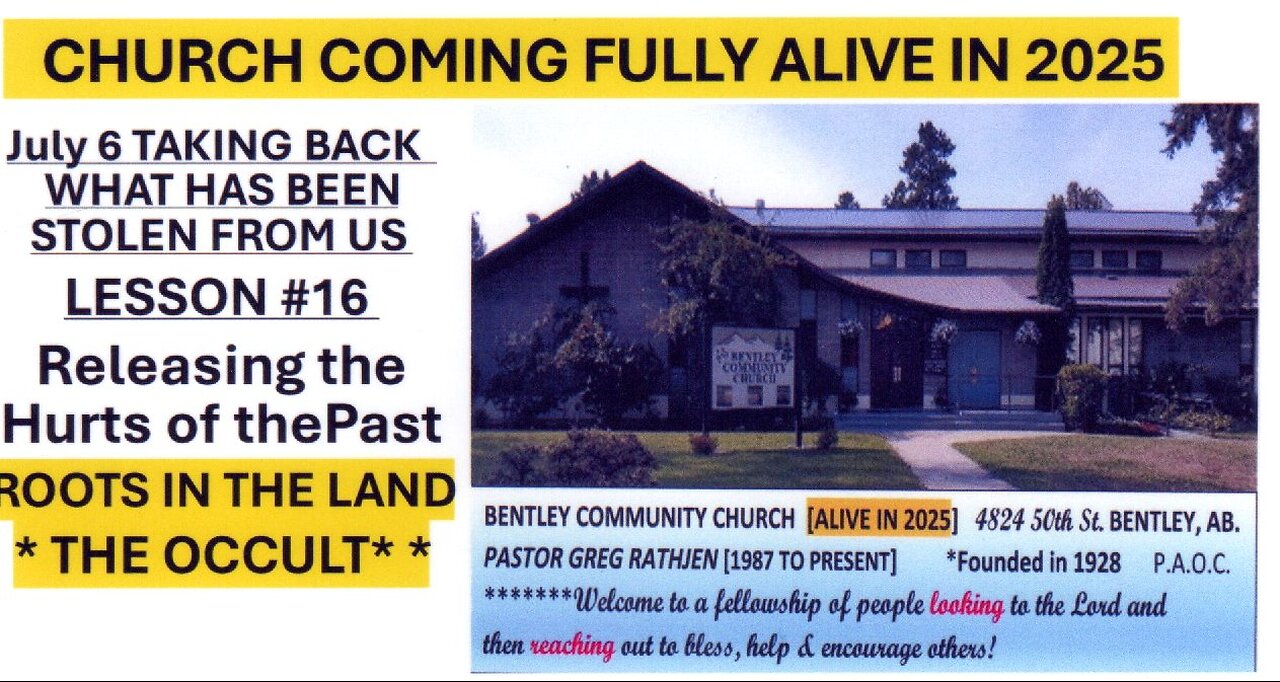 Possess the Land # 16 The root of Occult