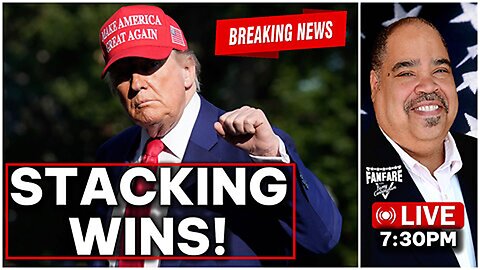 Barry Cunningham update PRESIDENT TRUMP IS HAVING A WINNING DAY! DEMOCRATS IN FREEFALL!