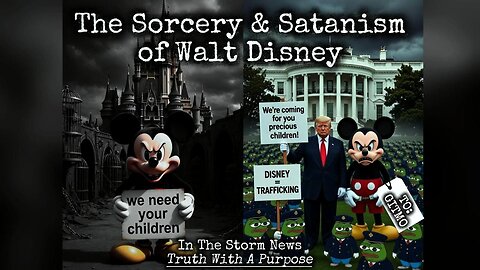 ITSN presents: 'The Sorcery & Satanism of Walt Disney'. 01/02/26
