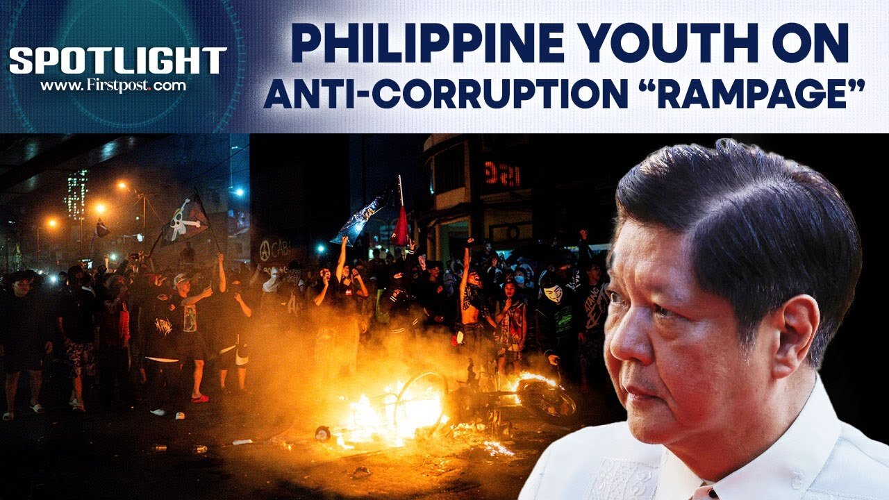 Philippines Anti-Corruption Protests Turn Violent Over Flood Control Projects | Spotlight | N18G