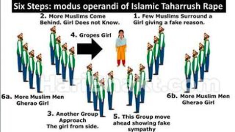 The Sickening & Terrifying Islamic "Rape Game" - Taharrush Jami