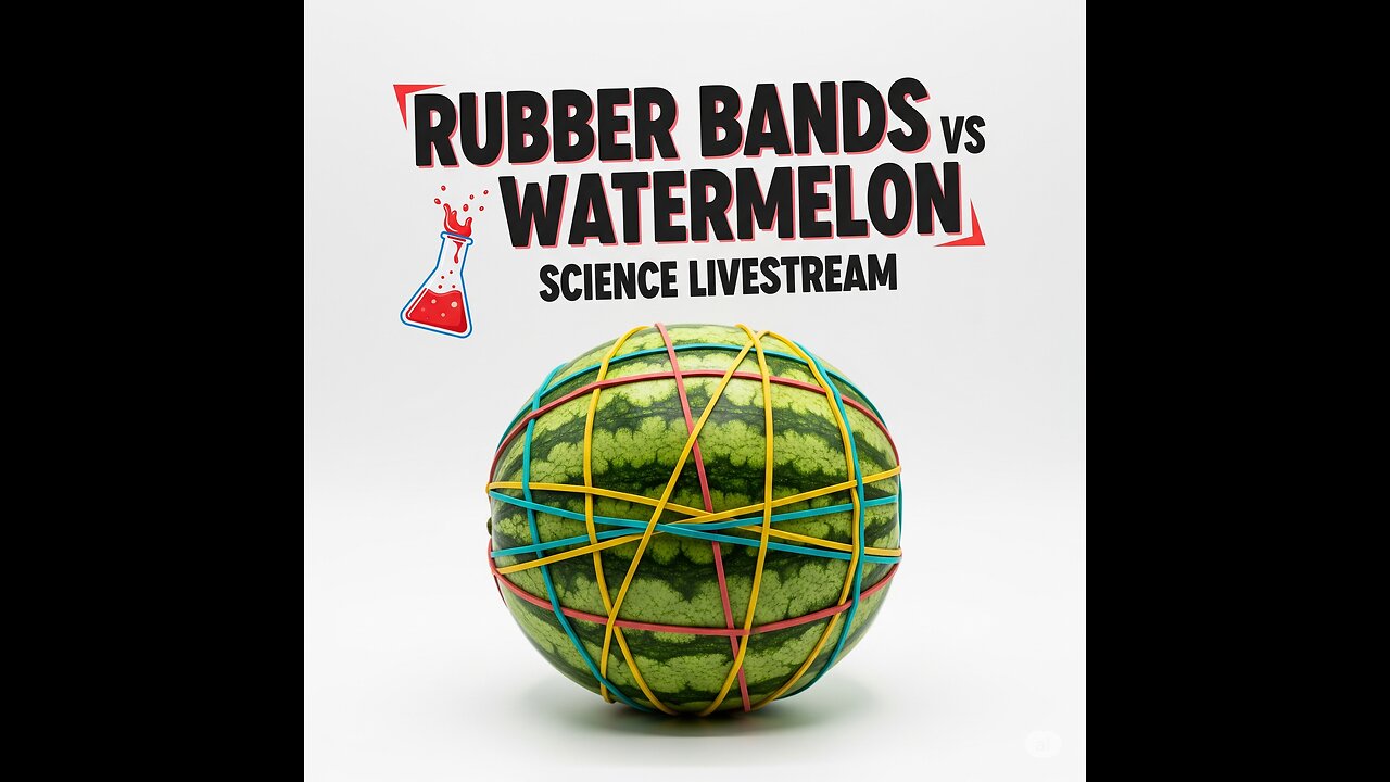 WATERMELON vs RUBBER BANDS - RIP PHONE