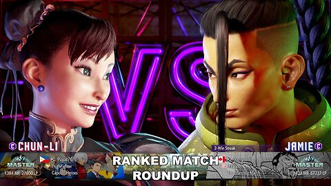 Kuya Kalbo SF6 Ranked Match Roundup. Chun Li Master Rank [Hori Fight Stick]