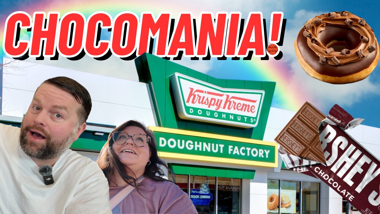 Krispy Kreme - Hershey Doughnuts🍫🍩 - Limited Time Offer! - Review & Taste Test! 2025