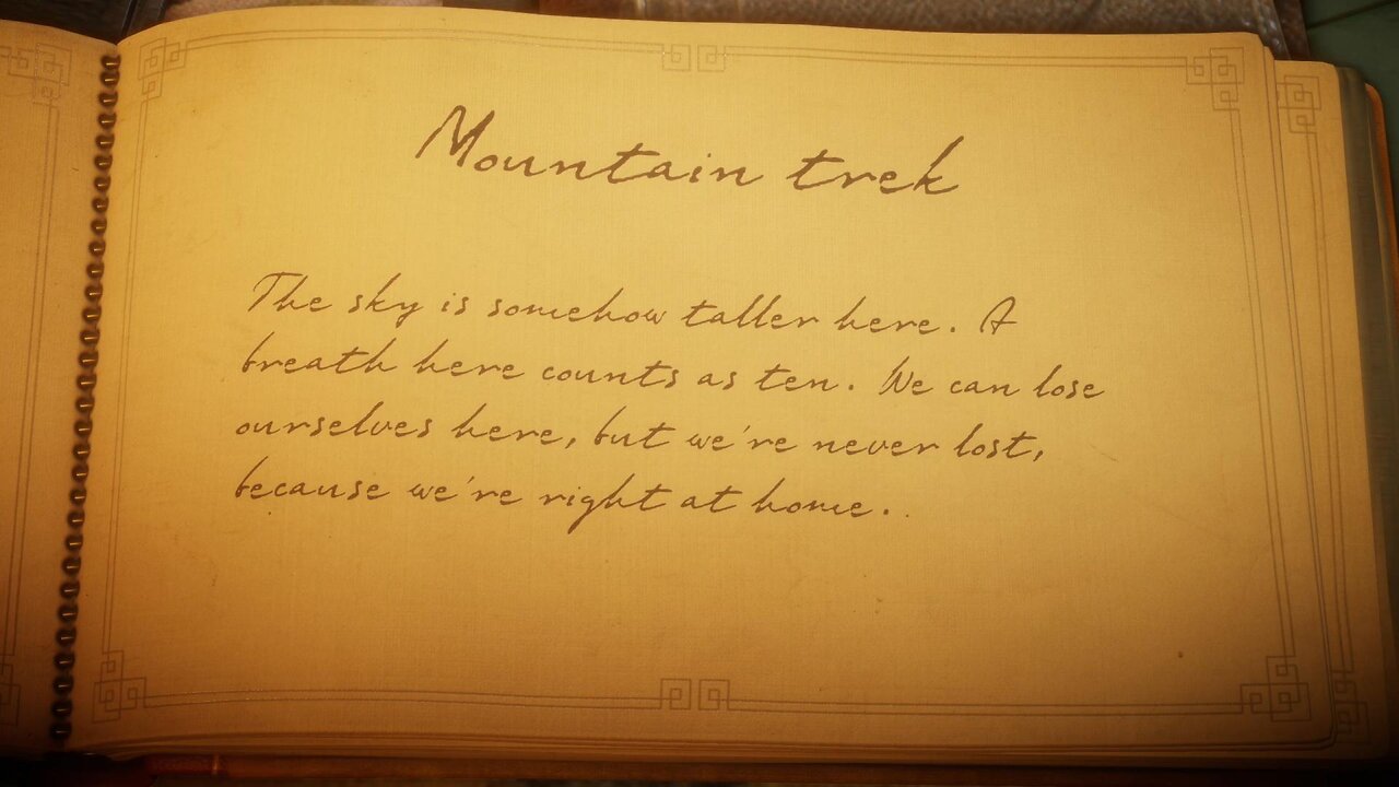 Unravel part 3, Mountain Trek