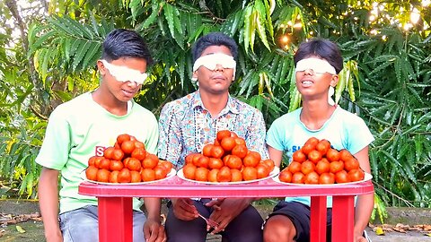 Andha ke liye Rasgulla Challenges funny comedy video / Mast amazing comedy video /#challenge 