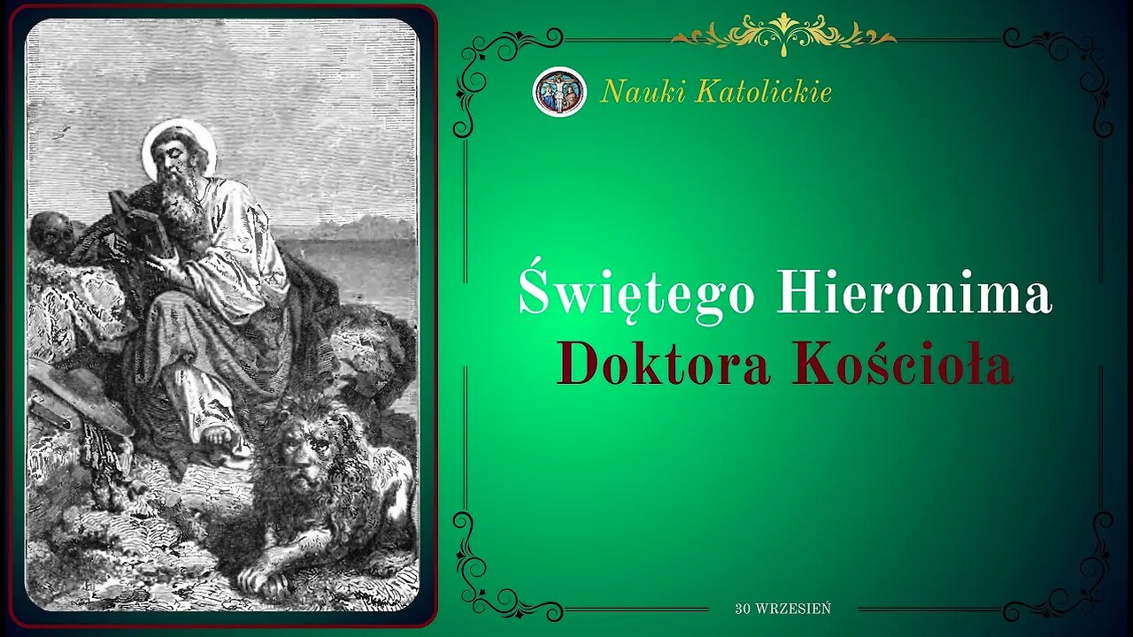 Nieustraszony obrońca wiary - św. Hieronim (30 września)