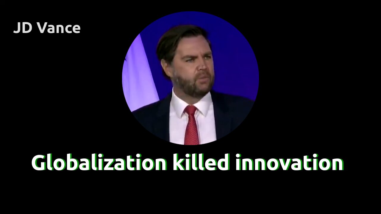 🇨🇦️ Globalization Killed Innovation 🇺🇸