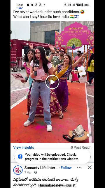 I’ve never worked under such conditions 🤣 What can I say? Israelis love India 🇮🇳🇮🇱