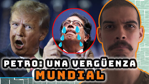COLOMBIANO reacciona al BOCHORNOSO enfrentamiento de PETRO contra DONALD TRUMP
