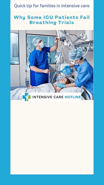 Why Some ICU Patients Fail Breathing Trials