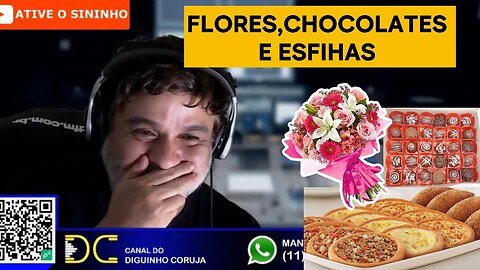 FLORES, CHOCOLATES E ESFIHAS , OUVINTE MANDOU ESSA PRA MINA , E DEU RUIM (03.09.2020)