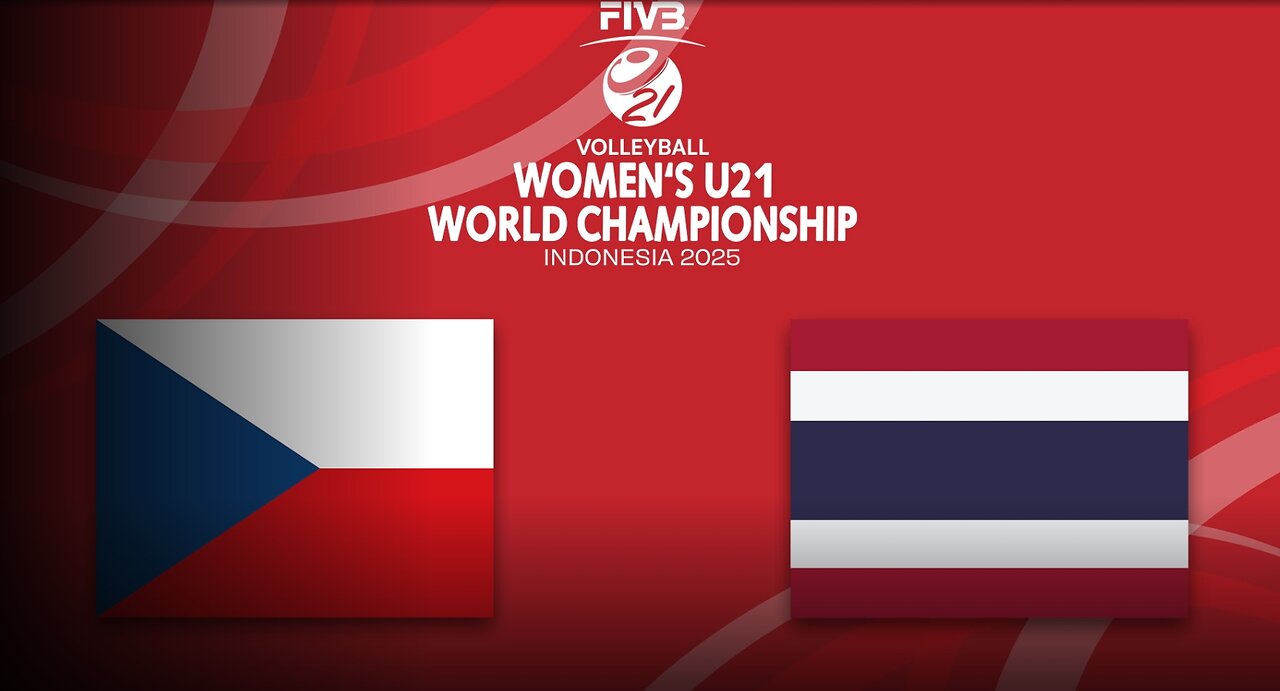 ดูวอลเลย์บอลหญิง U21 ชิงแชมป์โลก 2025 รอบจัดอันดับ 9-12 ไทย พบ เช็ก
