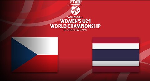 ดูวอลเลย์บอลหญิง U21 ชิงแชมป์โลก 2025 รอบจัดอันดับ 9-12 ไทย พบ เช็ก
