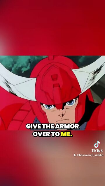 The burden of power: Ryo's struggle with his armor