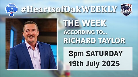 The Week According To . . . Richard Taylor