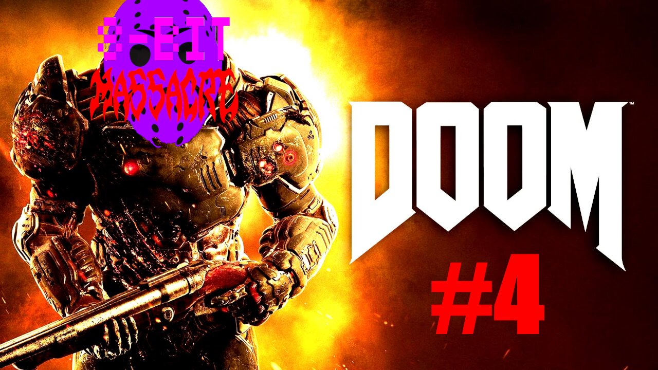 Let's Play! DOOM 2016 | PS4 | Ultra-Violence Difficulty | #4 | Road To The Dark Ages