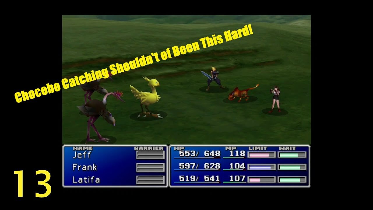 When Catching a Chocobo Goes Wrong! / Final Fantasy VII / Part 13