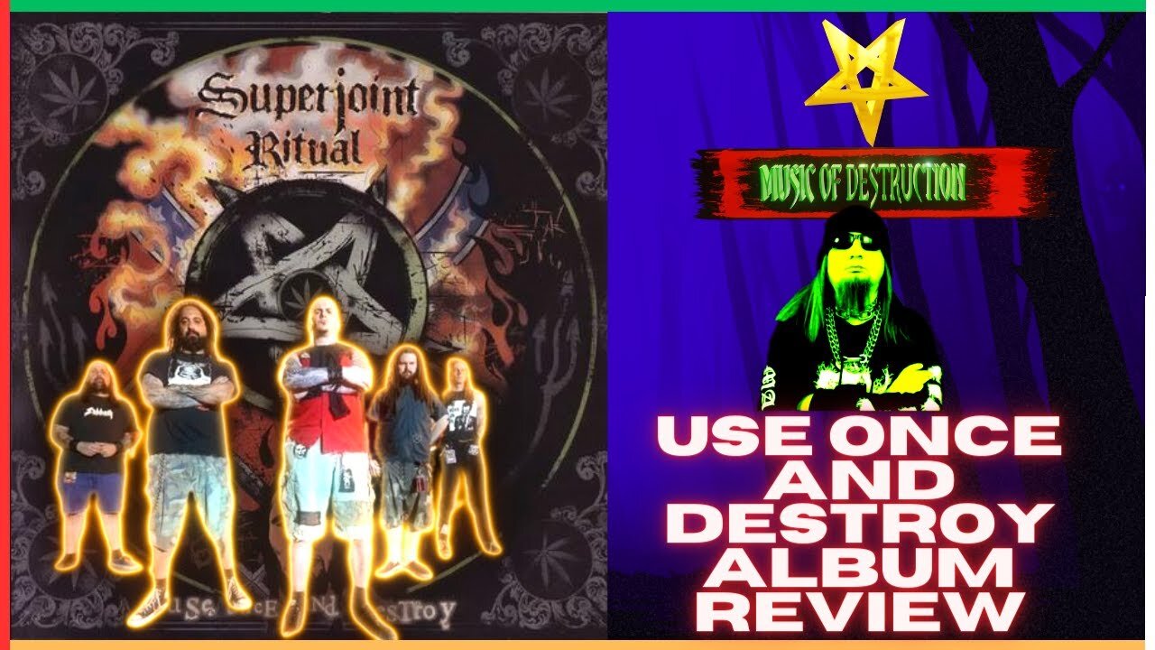 ▶️Superjoint RItual Use Once And Destroy Review◀️