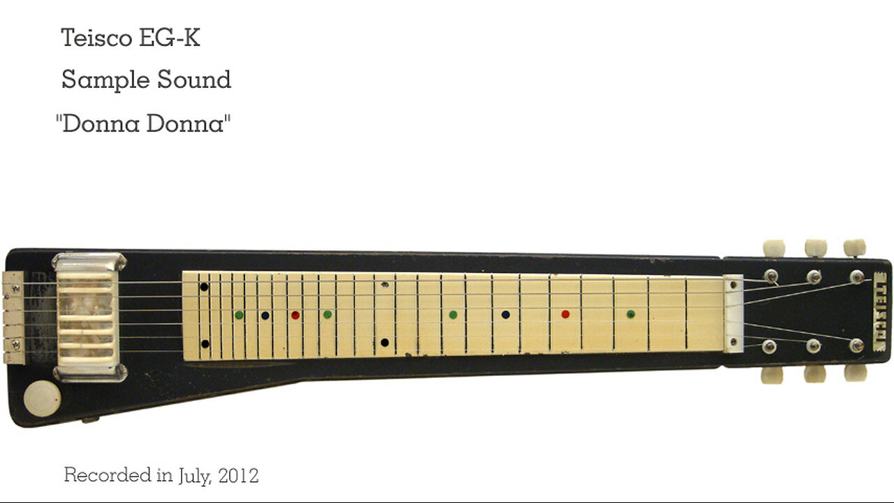 Teisco EG-K Sample Sound "Donna Donna"